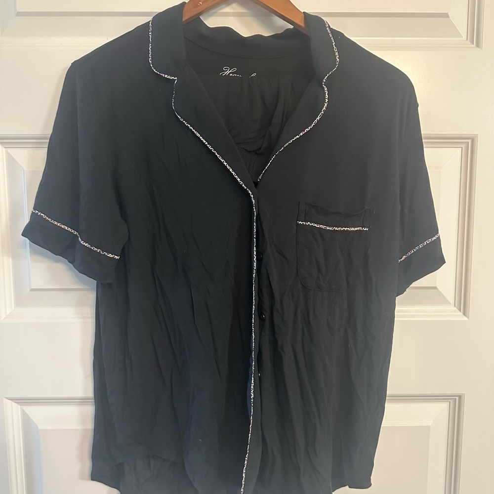 Victoria's Secret Black Pajama Set